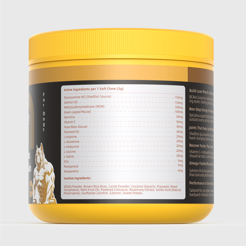 Muscle Builder & Performance Soft Chews—Salmon Flavor