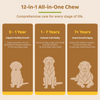 Multivitamin 12 all in one  Treats for Dogs—Beef Flavor