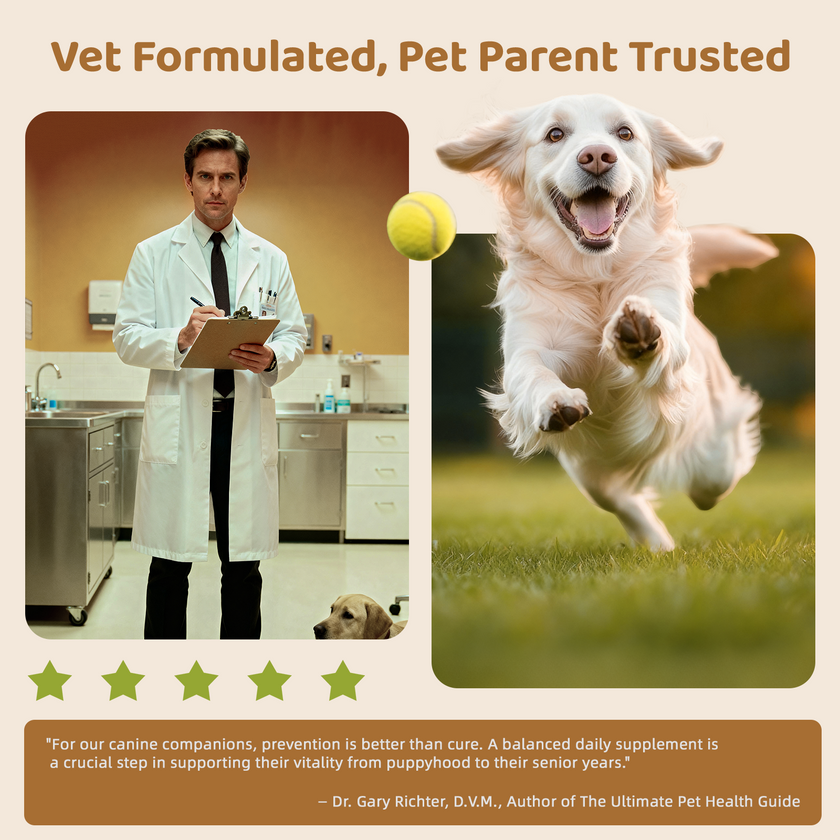 Multivitamin 12 all in one  Treats for Dogs—Beef Flavor