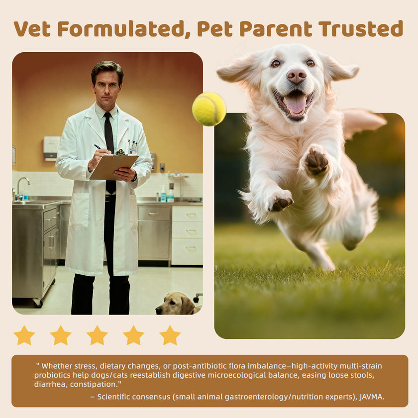 Probiotic Powder for Dogs & Cats – Gut & Digestive Health——8.78 oz