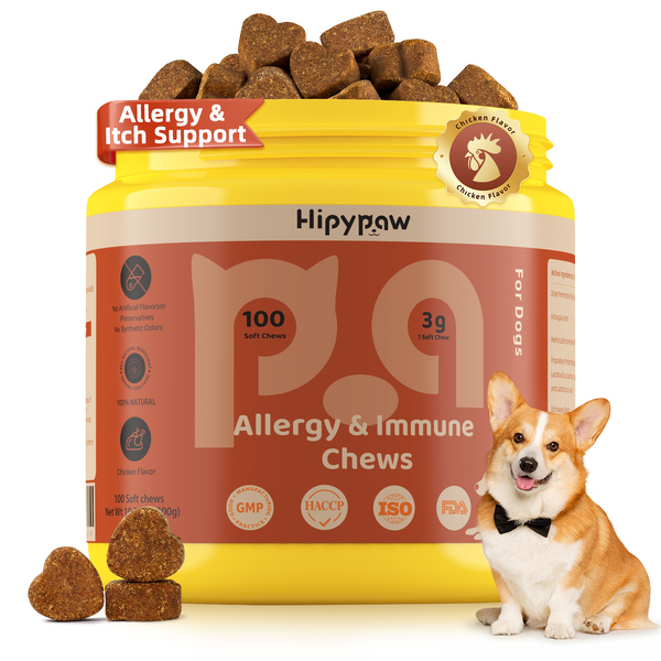 Allergy & Immune Chews for Dogs—Chicken Flavor